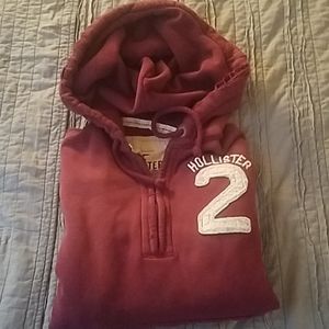 Hollister Half Zip Hoodie